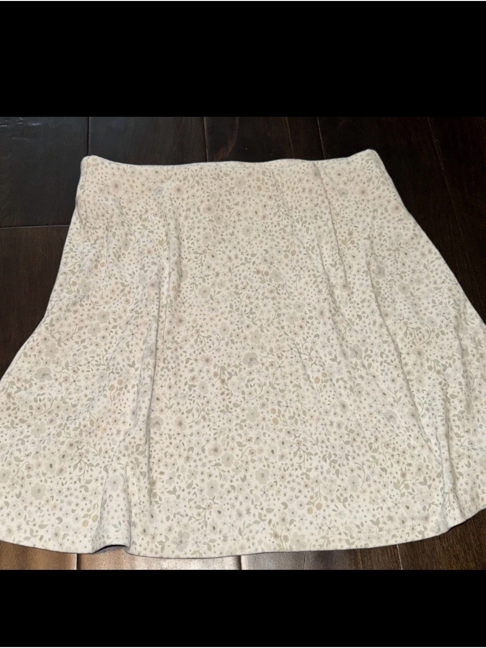 Wilfred terrasse Skater Skirt White Daisy Floral S
